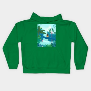 Jungle Girl Kids Hoodie